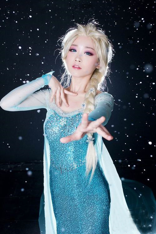 H031 Frozen Elsa  wig